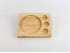 Wooden board for 3 sauces Ref.AT37003