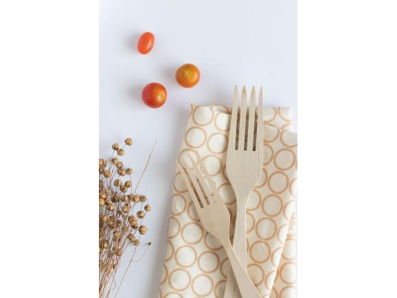Wooden fork 2 sizes Ref.1104