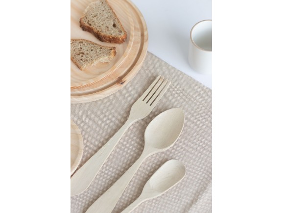 Cuchara de madera 3 medidas Ref.1101