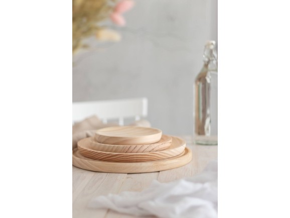 Octopus wooden plate various measures Ref.AT010