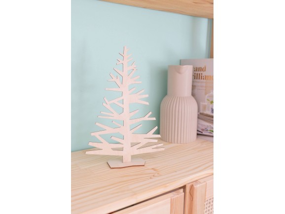 Árbol de Navidad 21cm. recortado Ref.DRZN285