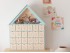 Calendario de Adviento Casa 42x9x50,5 cm. Ref.AW24981