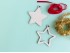 Estrella adorno de Navidad de madera Ref.H3735
