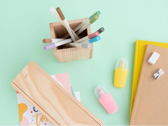 Wooden pencil case for pencils Ref.1451-52