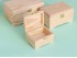 Small wooden trunk box with feet 3 sizes Ref.P107P