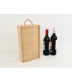 Box 2 Wine Bottles Sliding Lid Ref.2BotTCOK