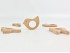 Mordedores de madera formas 2 Ref.RM2019