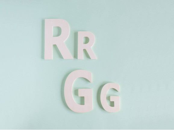 Wooden letters 2 sizes Ref.P1341D