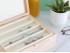 Caja estuche de madera 27x22,5x11 cm. c/bandejas para 16 relojes Ref.P35C45B