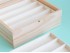 Caja estuche de madera 27x22,5x11 cm. c/bandejas para 16 relojes Ref.P35C45B