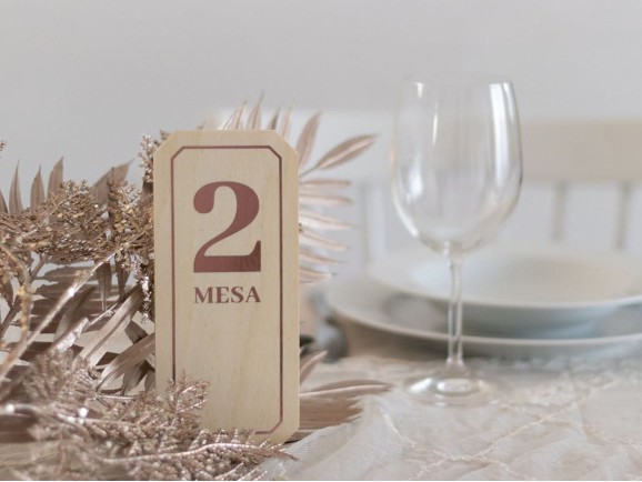 Placas de madera 3 modelos Ref.PPP