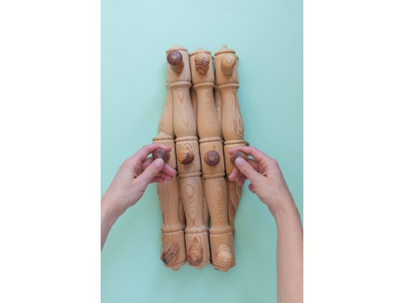 Extendable hanger 10 hangers Ref.900