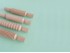 Wooden rollers for plasticine 4 units. Ref.OP211425