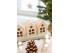 Star wooden house box with windows Ref.PCP1E