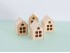 Star wooden house box with windows Ref.PCP1E