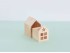 Star wooden house box with windows Ref.PCP1E