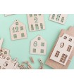 Advent calendar houses with envelopes Ref.DRZN4011