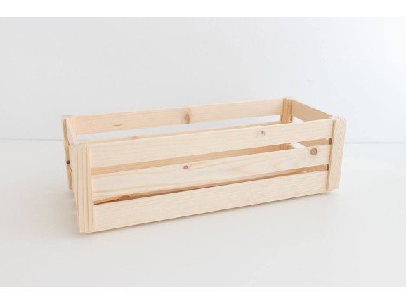 Caja Fruta Natural 40x16x12,5 cm. Ref.DRSN103