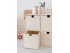 Caja de madera 33x27,5x17 cm. 2 cajones Ref.AW24641