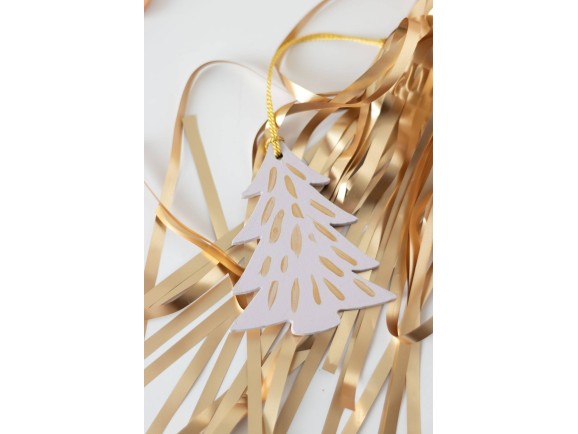 Wooden Christmas tree ornament Ref.H3736