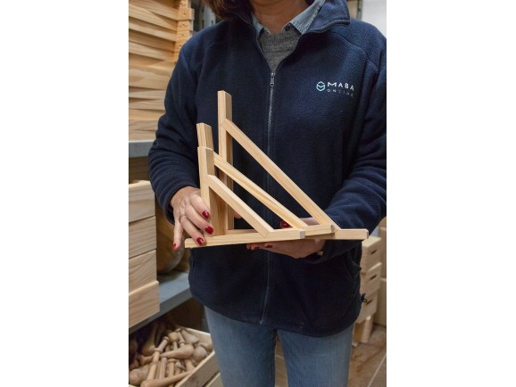 Escuadra de madera para baldas varias medidas Ref.T1051
