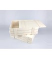 Caja de madera tipo Embalaje 35x27x10 cm. c/tapa corredera Ref.P1454C10RT