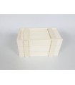 Wooden box Type Packaging 22x12x12 cm. with sliding cover Ref.PC10