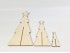 Tabletop Christmas trees 3 sizes Ref.AW994
