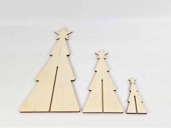 Árboles Navidad sobremesa 3 medidas Ref.ARWN09