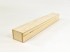 Caja de madera pino larga 47x7x5,5 cm. c/bisagras Ref.DWPZ212