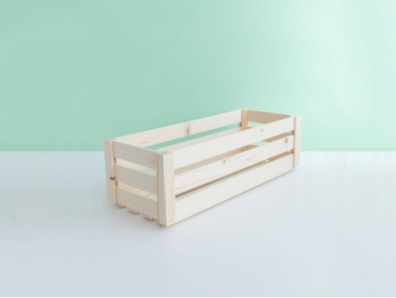 Caja Fruta Natural 40x16x12,5 cm. Ref.DRSN103