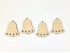 Wooden Christmas Bell Ornament Ref.DRZN1405