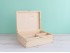 Pine wood box 30x23.5x11 cm. with hinge, clasp and divisions Ref.DRPZ290