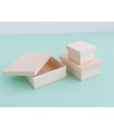 Caja de madera c/tapa 3 medidas Ref.P1813