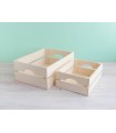 Basket Box with handles 2 sizes Ref.AR1653