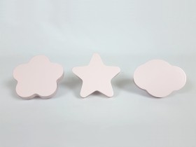 Children's handles 8 cm. PINK