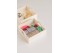 Square wooden basket box with handles 16.5x16.5x6.5 cm. Ref.AW8781