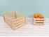 Pine wood basket box 2 sizes Ref.A362517