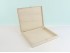 Wooden box 40x33x6 cm. with hinge and clasp Ref.P00C36D