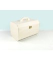 Octagonal wooden suitcase box 31x19x19 cm. with handle Ref.PCM54A