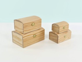 Small wooden chest various sizes Ref.P1011S