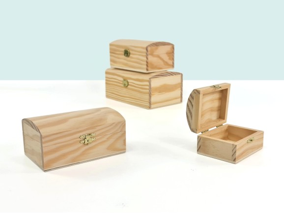 Small wooden chest various sizes Ref.P1011S