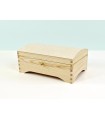 Wooden chest 30x20x12.5 cm. with key Ref.DRPK345