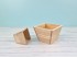 Square wooden bowl, 2 sizes, Ref. DRPO67
