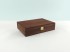 Aged wooden box 27x19x6 cm. with hinge, clasp and partition Ref.P1454C6FT