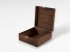 Caja de madera envejecida 23x23x10 cm. c/broche maleta Ref.PC4E1C