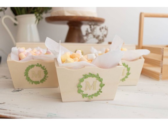 Mini shaped trays 2 models Ref.P00CE01