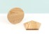 Pine circle and pentagon wooden board Ref.P3742
