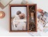 Aged wooden box for 10x15 photos with methacrylate lid Ref.P00CF13TM