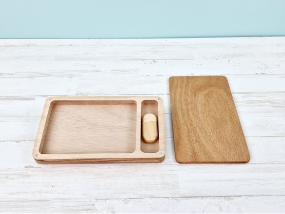 Pack Varnished box with 10x15 photo magnets + 16GB PenDrive Ref.PackF5VCH9-16